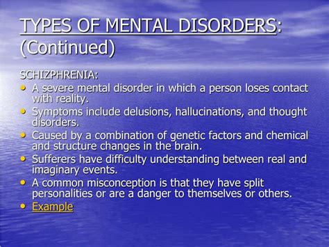 Ppt Chapter 9 Mental And Emotional Problems Powerpoint