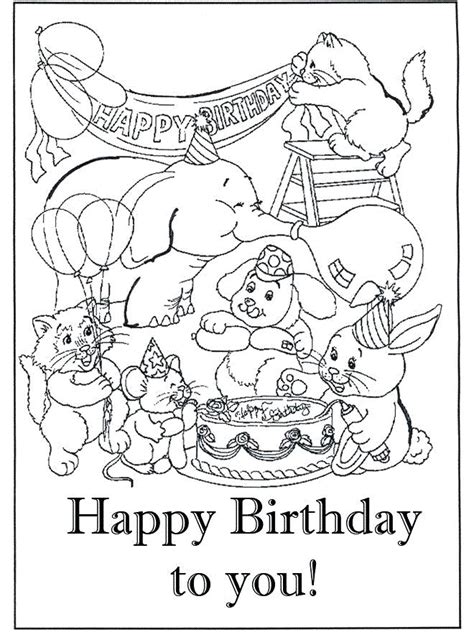 diy  printable birthday card  kids  decorate  write