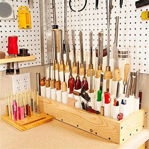 stand  tool storage woodworking plan wood magazine