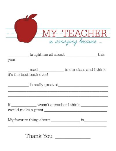 teacher appreciation teacher appreciation letter  teacher