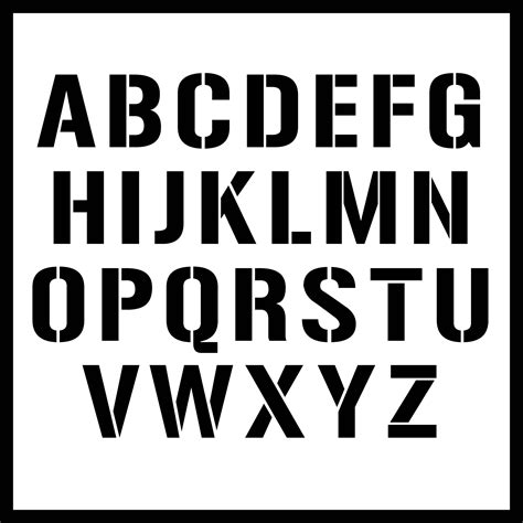large font letters    printables printablee