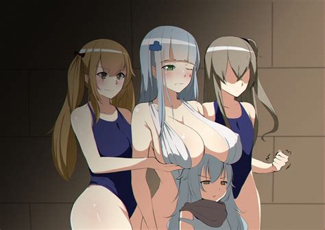 Hk416 Ump45 Ump9 G11 And Aphrodite Girls Frontline And 1 More