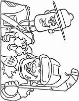Hockey Coloring Pages Printable Coloring2print sketch template