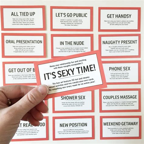 52 sex coupons kinky sex cards sex cards 52 sex ideas