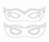 Mardi Gras Mask Masks Printable Coloring Color Pages Print Getcolorings Own Carnaval Escolha Pasta sketch template