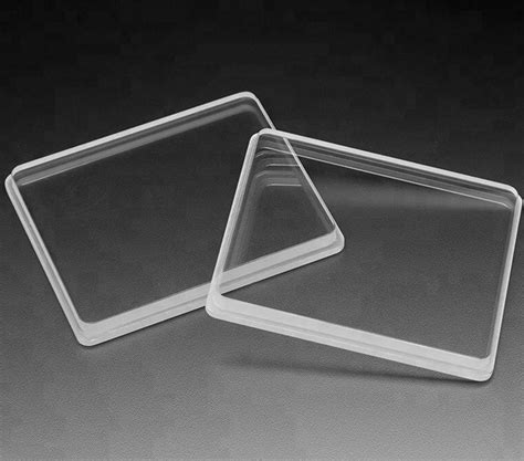 China Clear Polished Square Customized Quartz Glass Plate