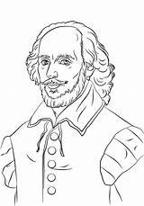 Shakespeare Hamlet Poet Onlinecoloringpages Supercoloring Enregistrée sketch template
