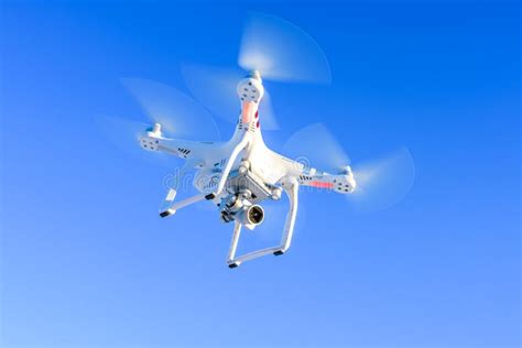 flying drone  camera  blue sky stock photo image  digital mounted