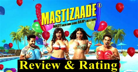 mastizaade movie review rating live updates sunny leone tushar