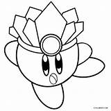 Kirby Coloring Pages Ice Cool2bkids Kids sketch template