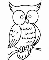 Owl Screech Getdrawings Drawing sketch template