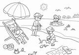 Mewarnai Pantai Pemandangan Tk Kumpulan Marimewarnai sketch template