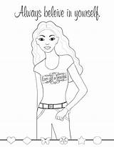 Girl Grace American Coloring Pages Getdrawings sketch template