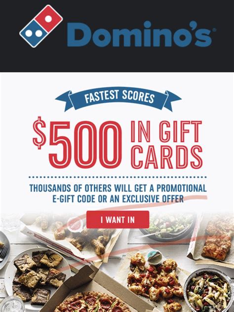 dominos  brightening someones day   giftcards dont     piece