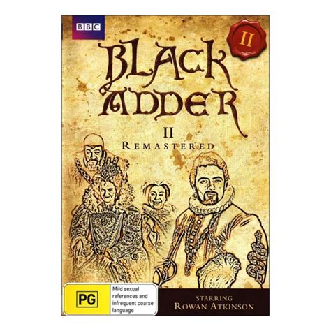 Black Adder Series 2 Remastered Dvd New Blackadder Ii Rowan Atkinson
