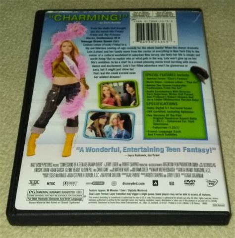 confessions of a teenage drama queen dvd ebay