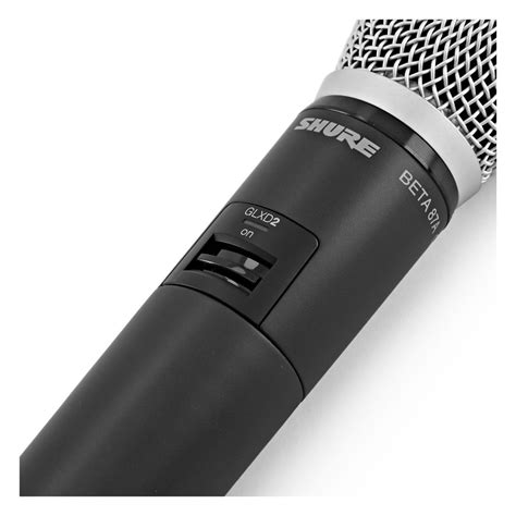 shure glxdukba beta  digital wireless mic system