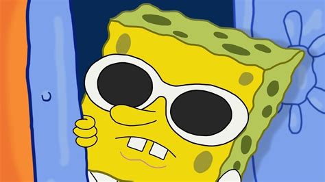 Spongebob Sunglasses Meme Gambaran