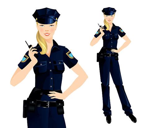 royalty free policewoman clip art vector images and illustrations istock