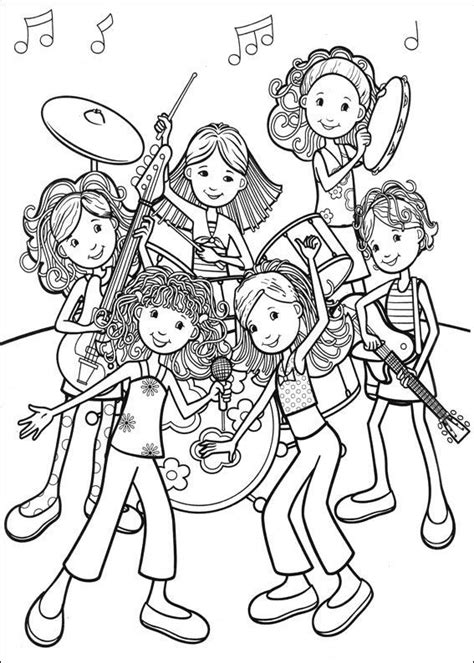 coloring pages wonderful  band coloring pages