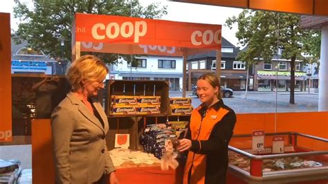coop supermarkt losser verloot  minuut gratis winkelen voor een kvv held  mei