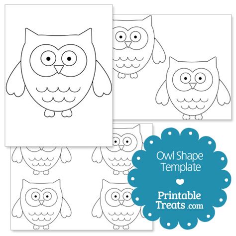 images  large owl template printable printable owl cut
