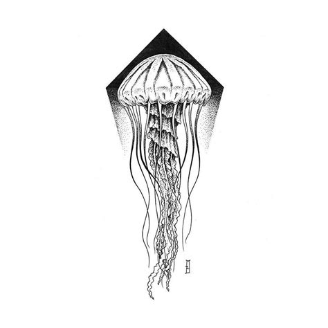 cool jellyfish tattoo design  atstrongholdtattoo blackworknow