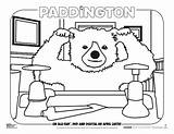 Coloring Paddington Sheet Printable sketch template