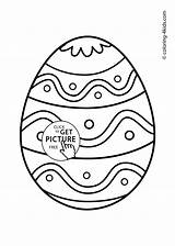 Easter Egg Coloring Pages Kids Colouring Drawing Eggs Printable Printables Prinables Ornaments Easy Draw Bunny Drawings Sheets Book Happy Kid sketch template