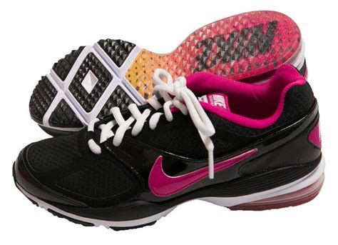 nike nike womens air max prosper running shoes   black pink