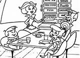 Jetsons Coloring Automation Learn Wecoloringpage sketch template