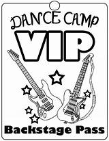 Coloring Dance Pages Hop Hip Rock Camp Vip Word Colouring Star Passes Sheets Bright Idea Getcolorings Dye Tie Color Printable sketch template