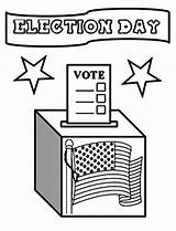 Voting Ballot sketch template