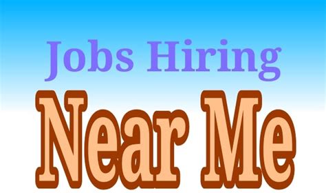 jobs hiring