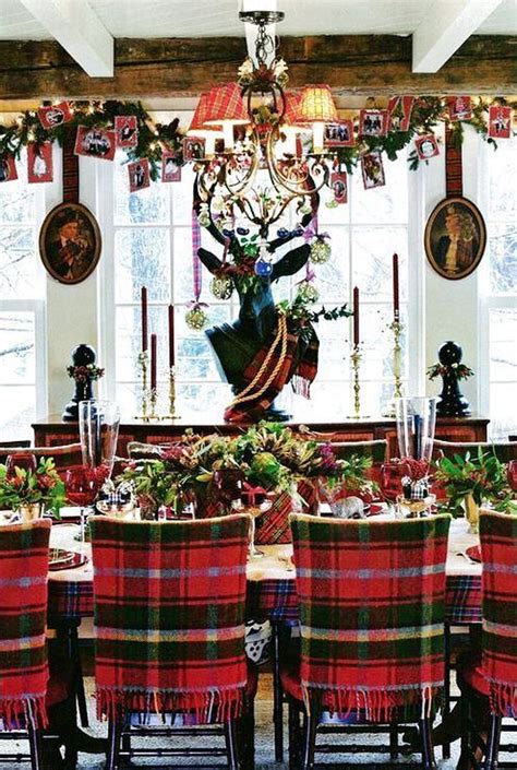beautiful christmas dining room decor ideas