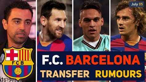 transfer news fc barcelona transfer news  rumours updates youtube