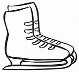 Ice Clipart Skate Skating Skates Clip Easy Hockey Figure Cartoon Cliparts Shoes Drawing Skater Skateboard Wrestling Library Clipartmag Jersey Simple sketch template