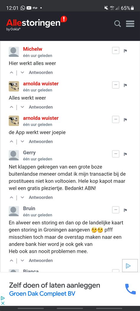 dumpert storing bij abn amro