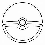 Pokeball Coloring Pages Pokemon Color Template Ultra Getcolorings sketch template