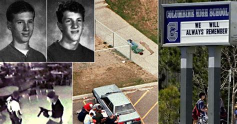 Columbine High School Massacre Photos Days The Earth