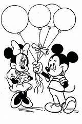 Mickey Mouse Minnie Coloring Pages Printable Print Birthday Colouring Printables Color Disney Book Kids Getcolorings Time Easter Prints Clipart Popular sketch template