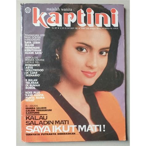 Jual Majalah Kartini 12 Oktober 1992 Cover Terry Luana Irmalia Koes