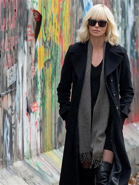 charlize theron atomic blonde lorraine broughton coat