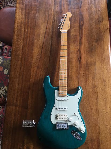 deluxe fat strat awaiting  upgrades rstratocaster