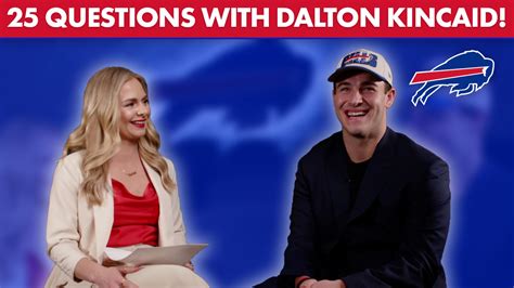 25 Questions With Buffalo Bills Tight End Dalton Kincaid