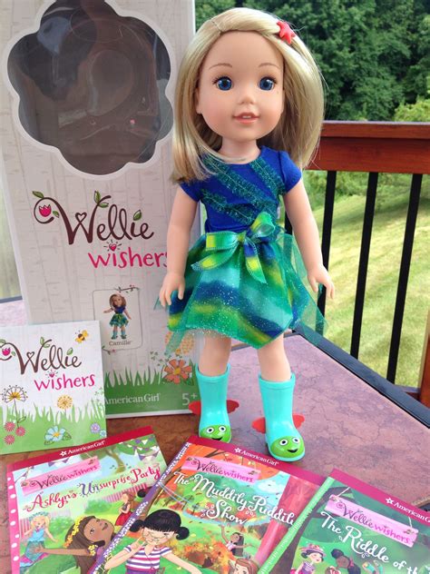 american girl wellie wishers doll video review  giveaway