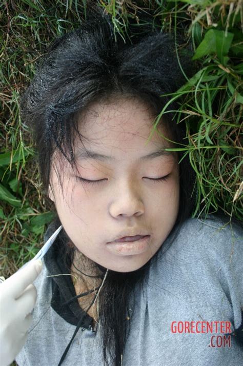 young chinese woman strangled  death gorecenter