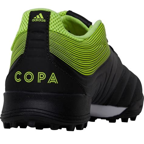 buy adidas mens copa  tf astro turf football boots core blacksolar yellowcore black