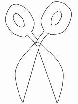 Colorat Scissors Gunting Scoala P32 Cu Planse Desene Okul Esyalar Plansa sketch template