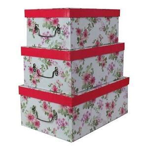 decorative boxes storage organisers ebay
